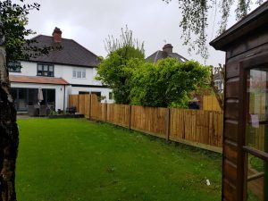 Fence installation by South London Fencing